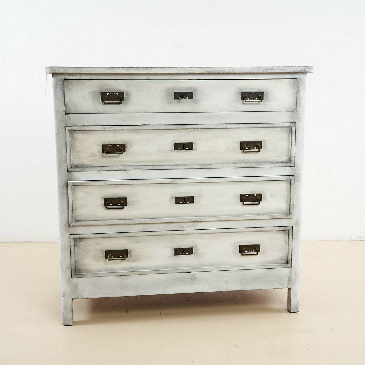 White Chest Of Drawers   Four Drawers
