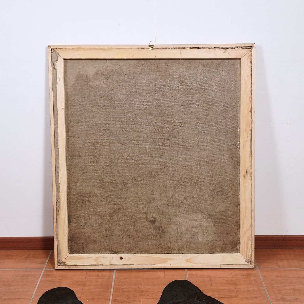 Oil On Canvas 60's, Karl Marx, 1960s photo furniture