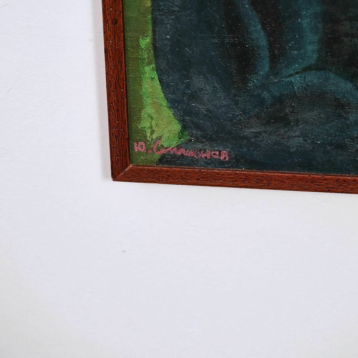Oil On Canvas 60's, Karl Marx, 1960s photo 976.0