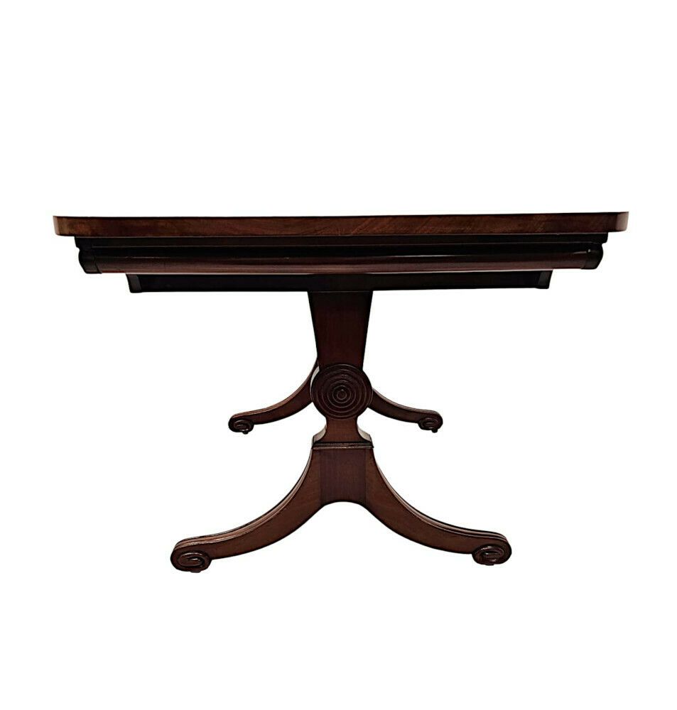 photo for sale A Very Fine 19th Century Irish Library Table Attributed To Gillingtons Of Dublin