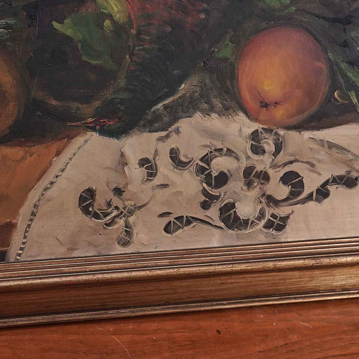 Still Life Painting Attributed To The Ferrarese Painter Mario Capuzzo photo furniture