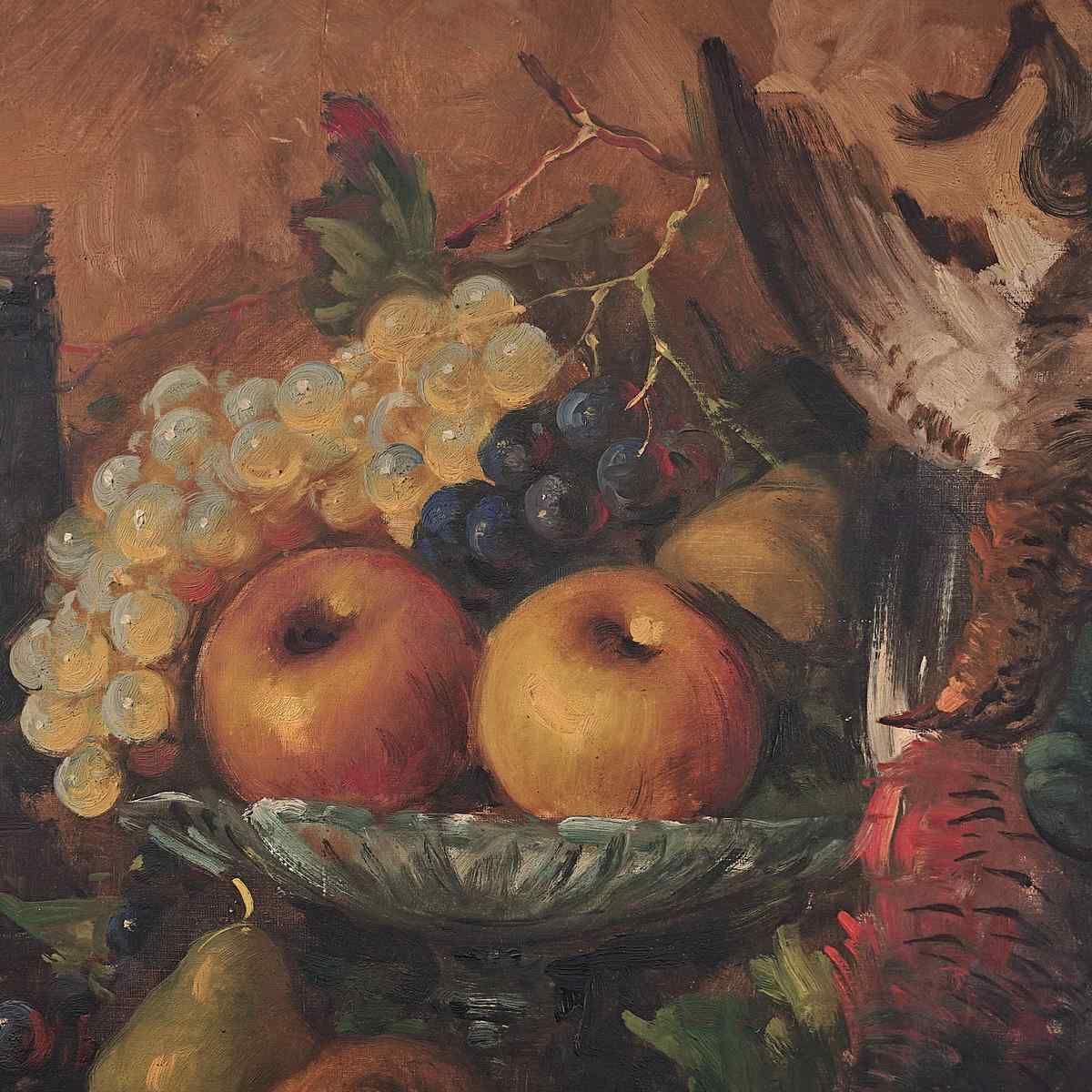 Still Life Painting Attributed To The Ferrarese Painter Mario Capuzzo photo for sale
