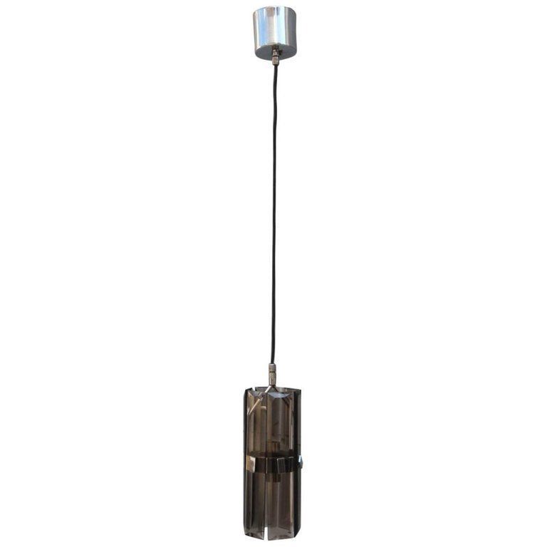 Essential And Minimal Italian Ceiling Light, 1970s Veca Design