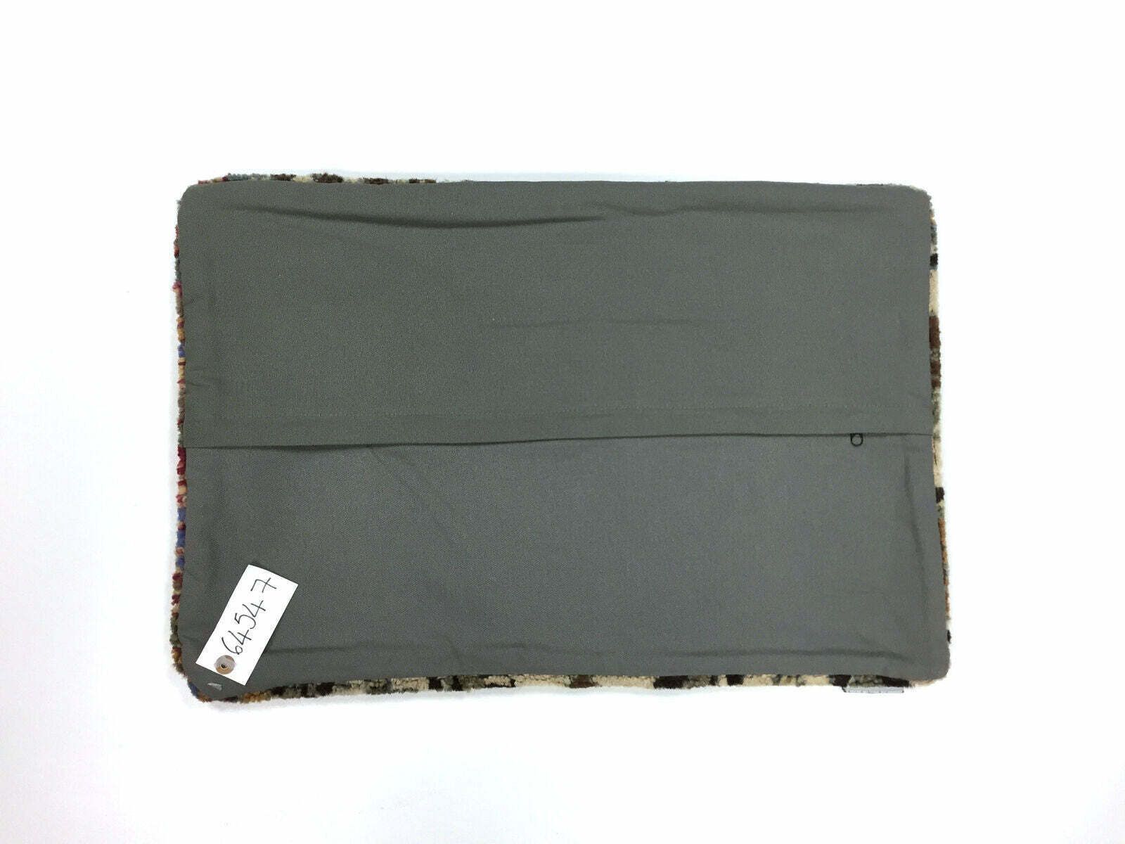 Handmade Carpet Cushion Cover Carpet Pillow 60x40 Cm Turkish Moroccan Distressed photo furniture