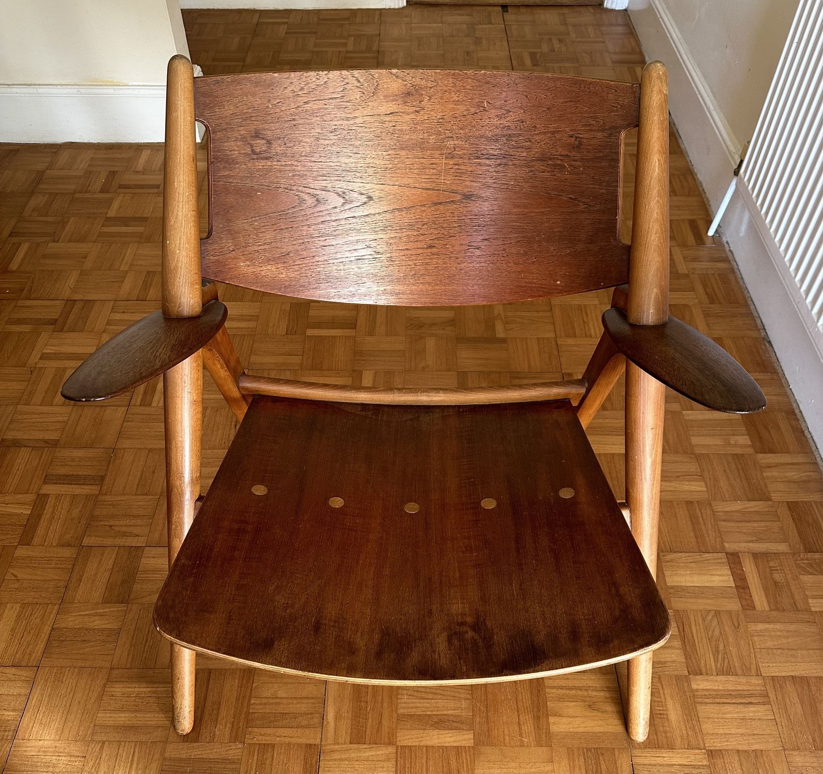 1950 Original Hans Wegner For Carl Hansen & Son Ch28 Chair photo 4500.0