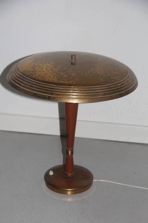 Table Lamp 1950 Lumi Milano Mid Century Italian Design photo vinterior