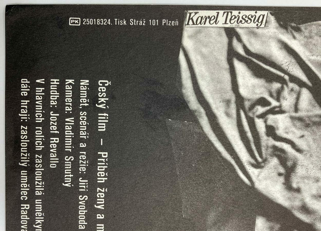 Movie Poster, Encounter With The Shadows, Karel Teissig, 1983 photo 55.0