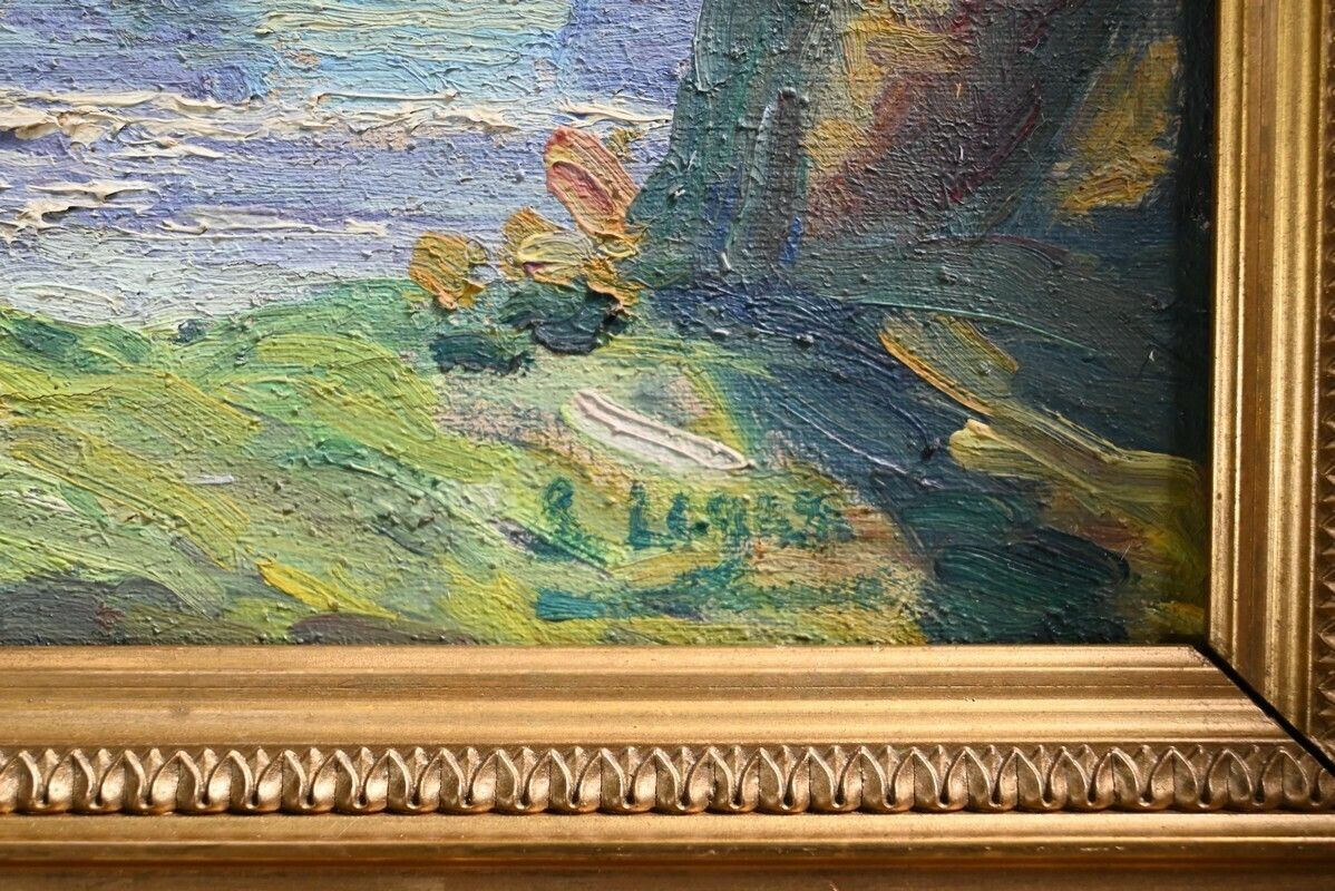 photo furniture Oil Painting On Canvas – Late 19th Century