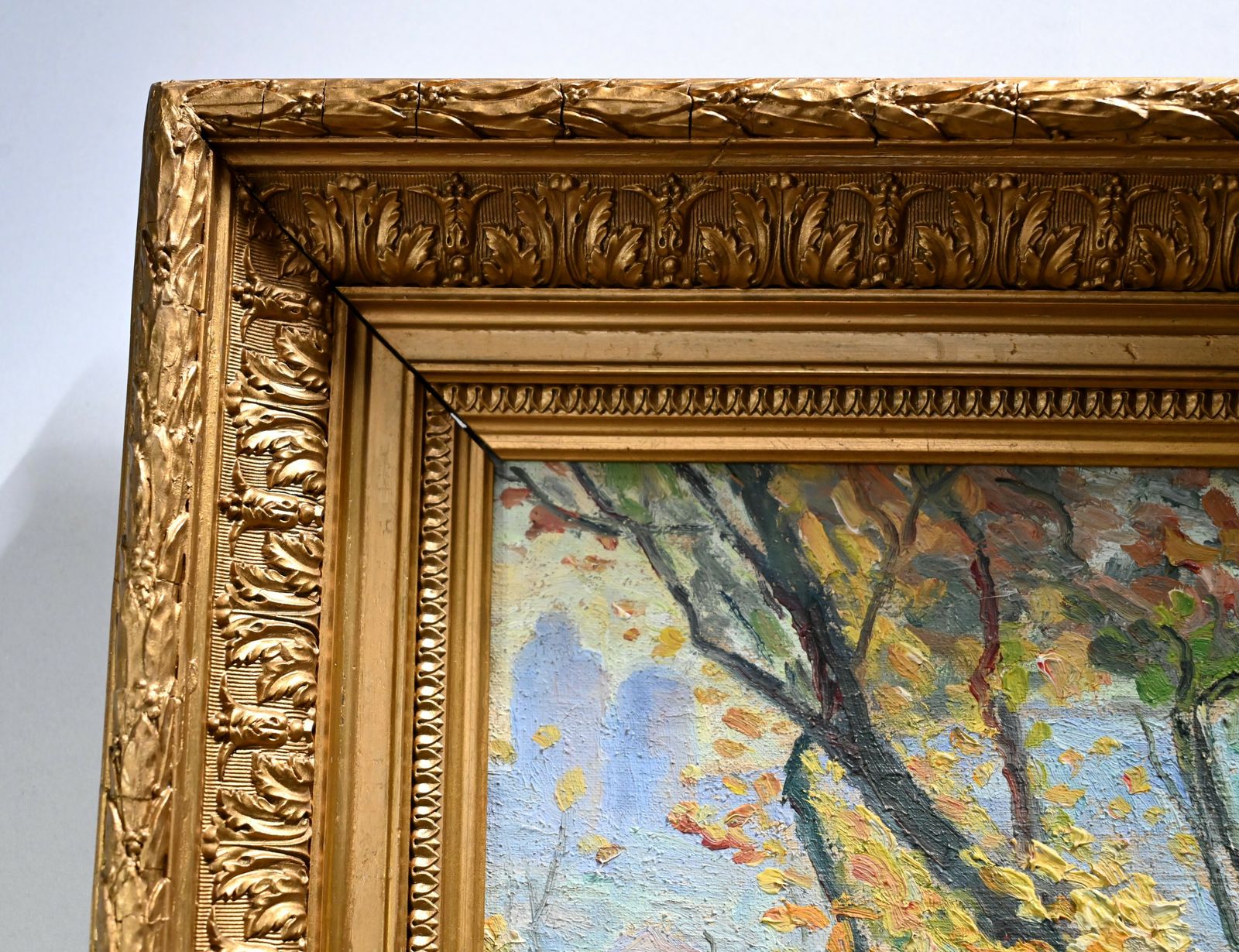 photo for sale Oil Painting On Canvas – Late 19th Century