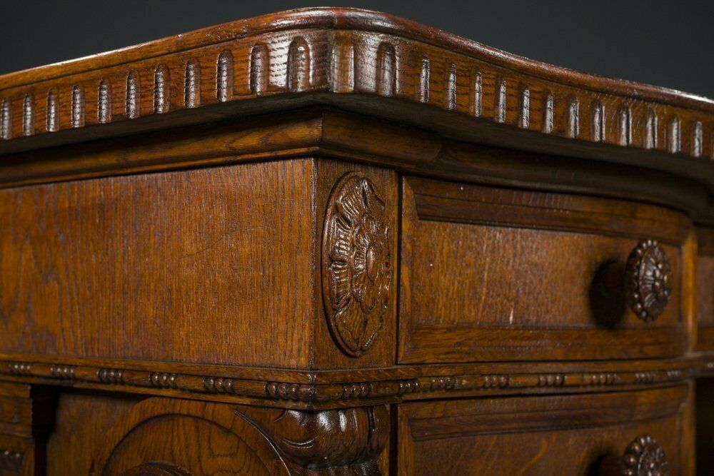 Vintage Neo Renaissance Desk, 1920s photo vintage