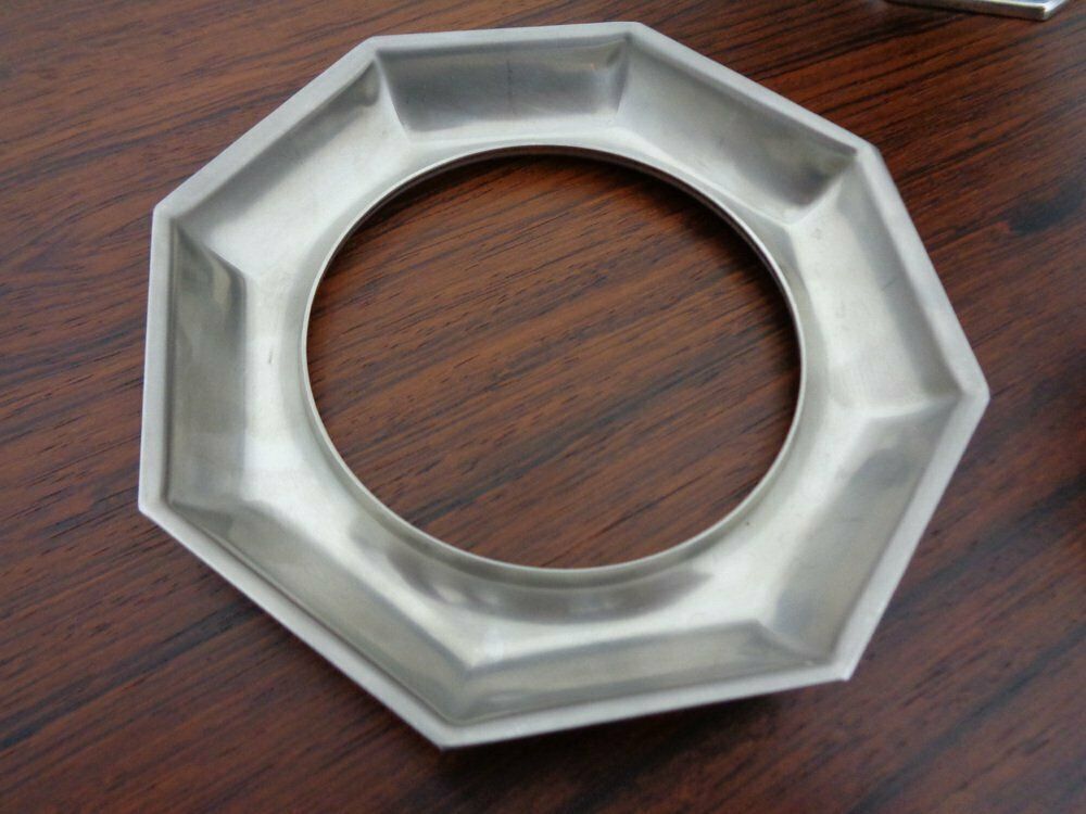 photo furniture French Stainless Steel Caviar Bowl By Jean Couzon, 1970s