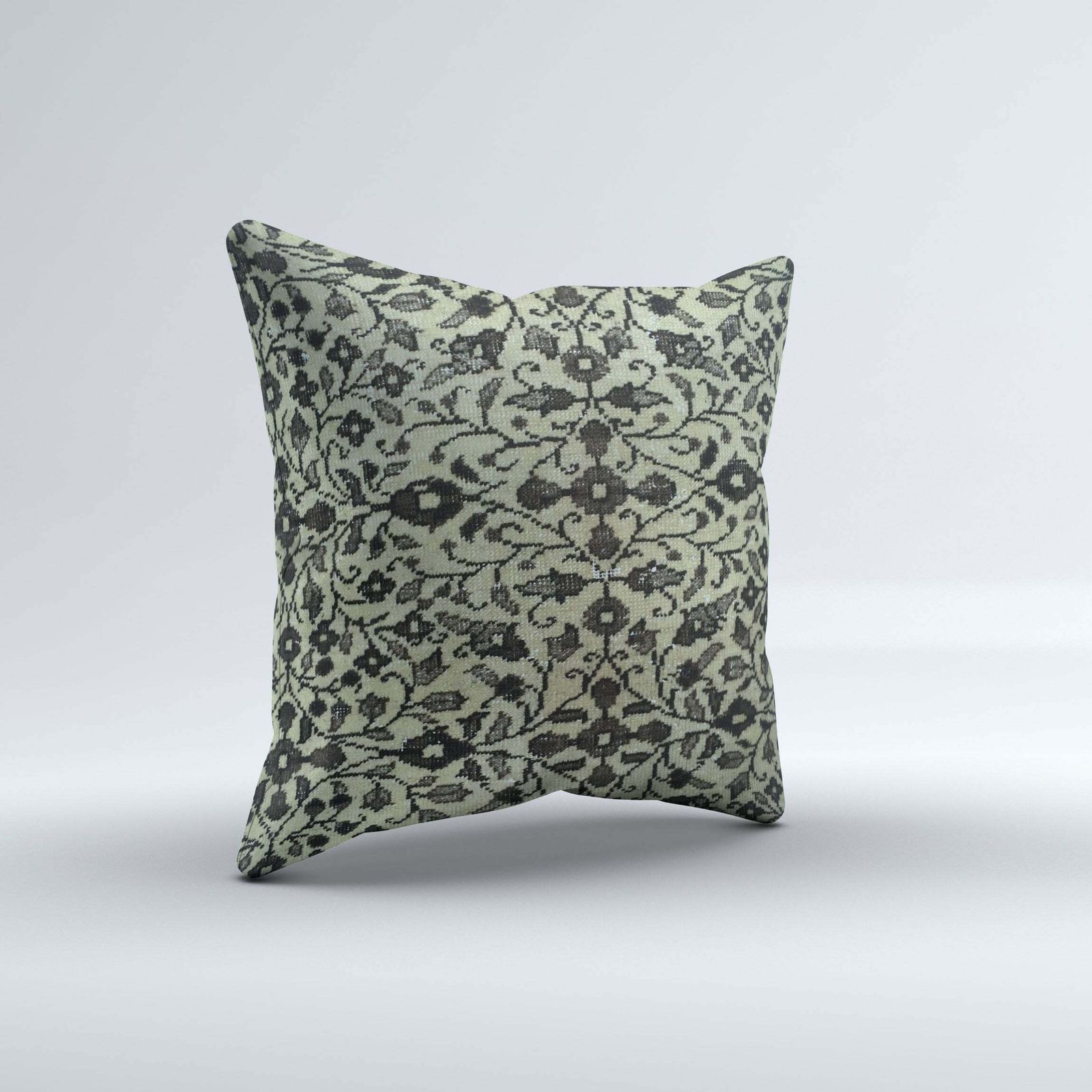 Carpet Cushion Cover, Pillow Case 50x50cm Turkish Kilim, Handmade 50545