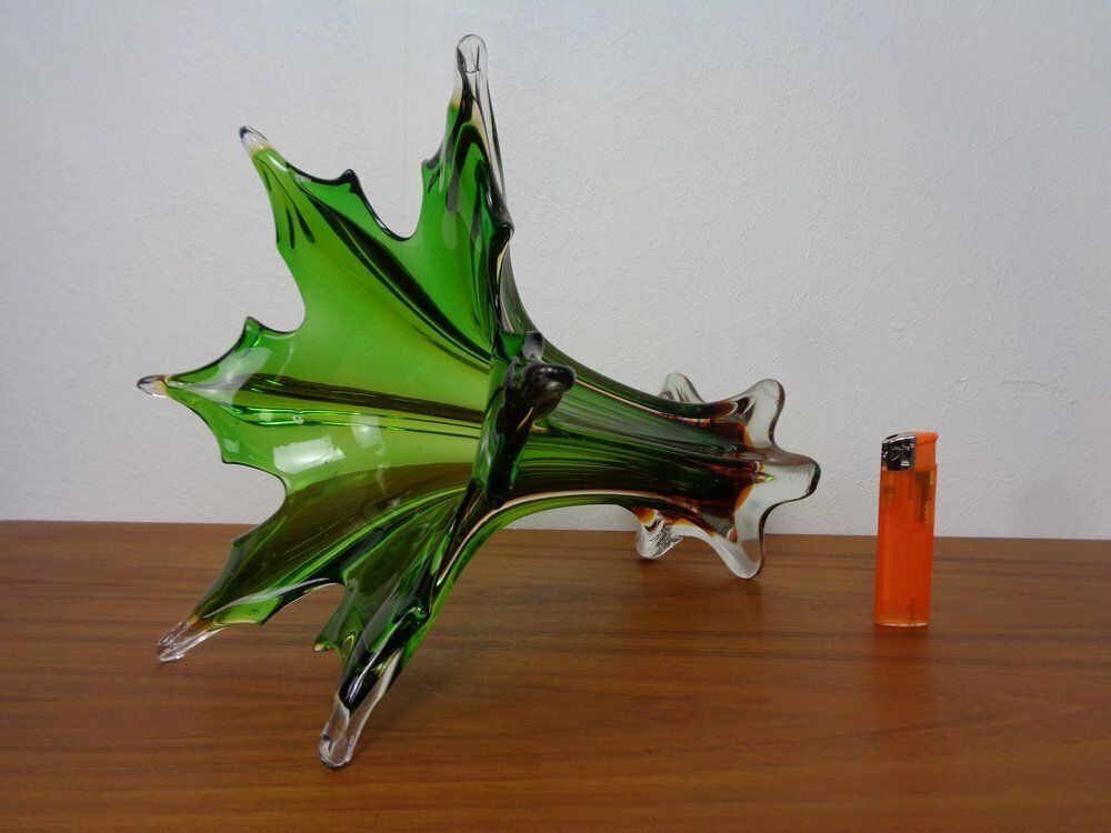 Murano Sommerso Glass Vase  1960s photo Home Decor