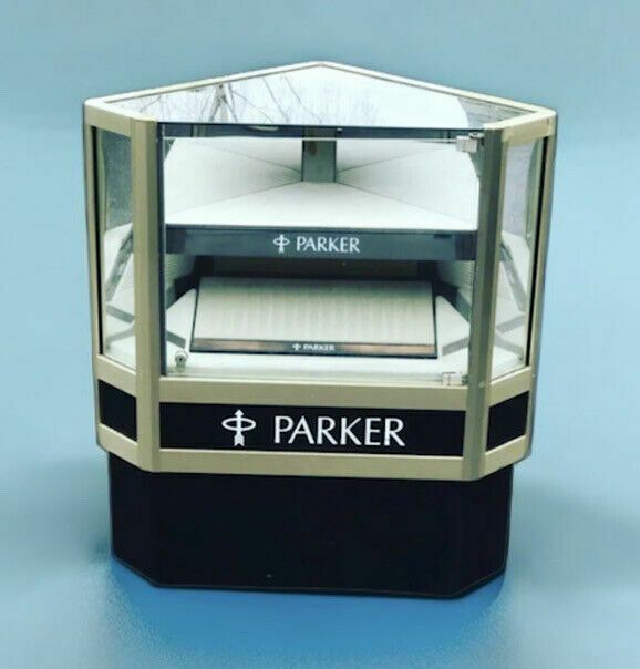 Parker Pen Shop Display Cabinet. Perfect To Display Own Collection photo furniture