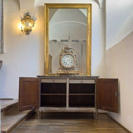 Louis Seize Sideboard With Marble Top, Late 18th Century   Save Requests Print photo 4750.0