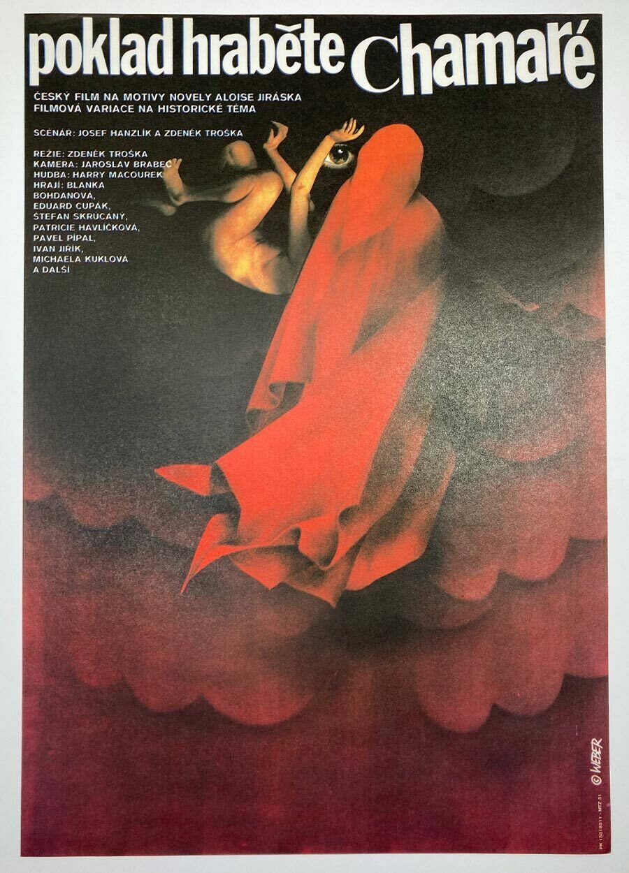 Movie Poster, Count Chamaré’S Treasure, Jan Weber, 1984