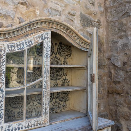 Baroque Piece Of Furniture Around 1770 photo Furniture
