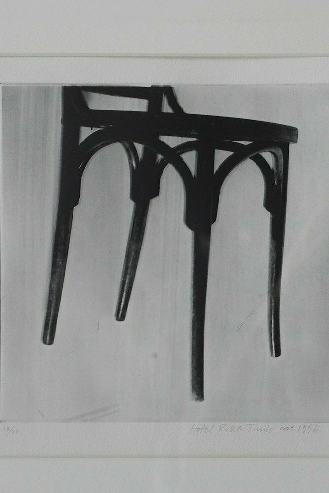 Pär Broman, Hotel Ritz Tunis, Photo Etching, 2001, Framed photo furniture