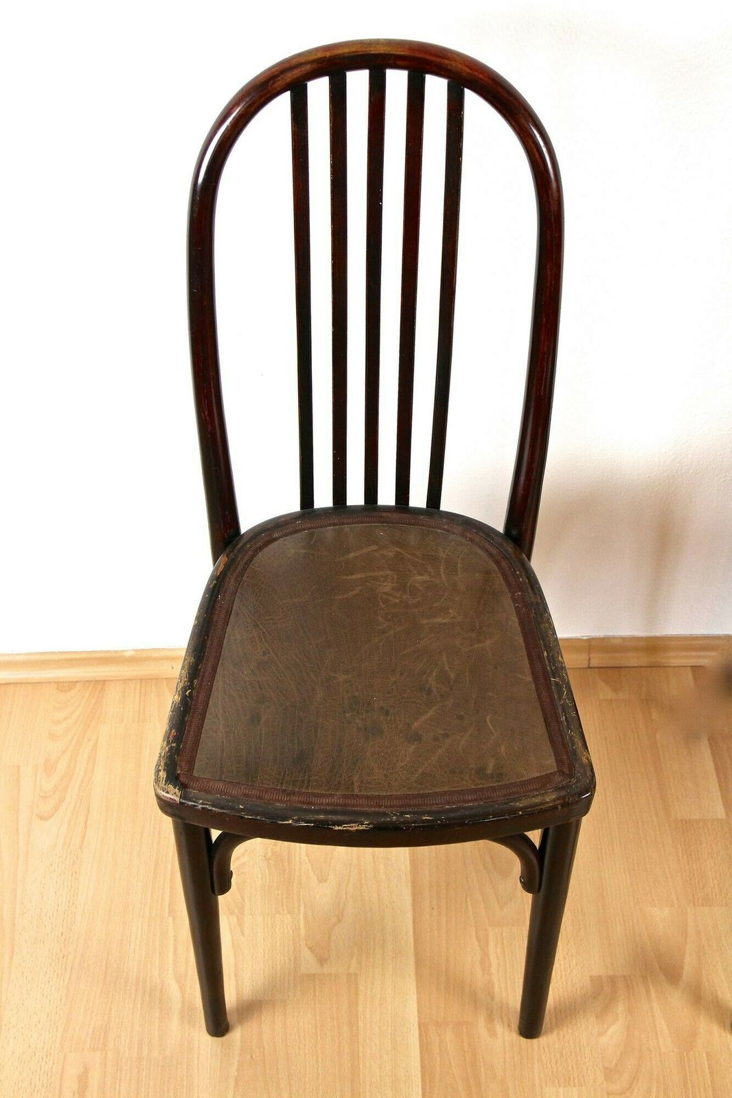 Pair Of Art Nouveau Thonet Chairs By Josef Hoffmann, 1st Edition!   Cz Ca. 1906 photo for sale