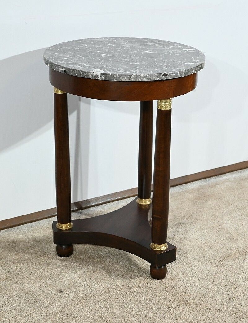 Tripod Pedestal Table, Empire Style – Early 20th Century photo furniture