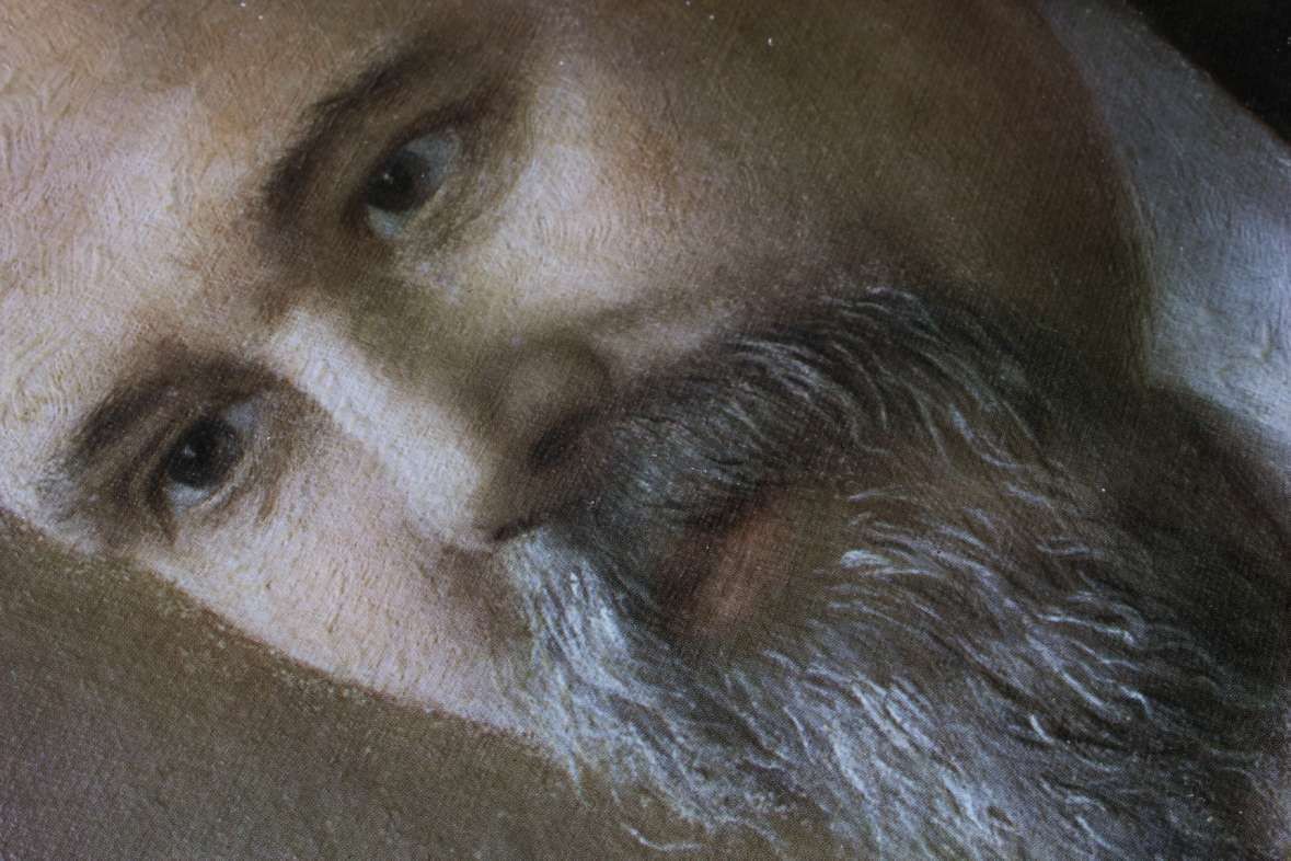 photo for sale French Bearded Man Portrait Raymond Poincare. Gentleman Moustache.