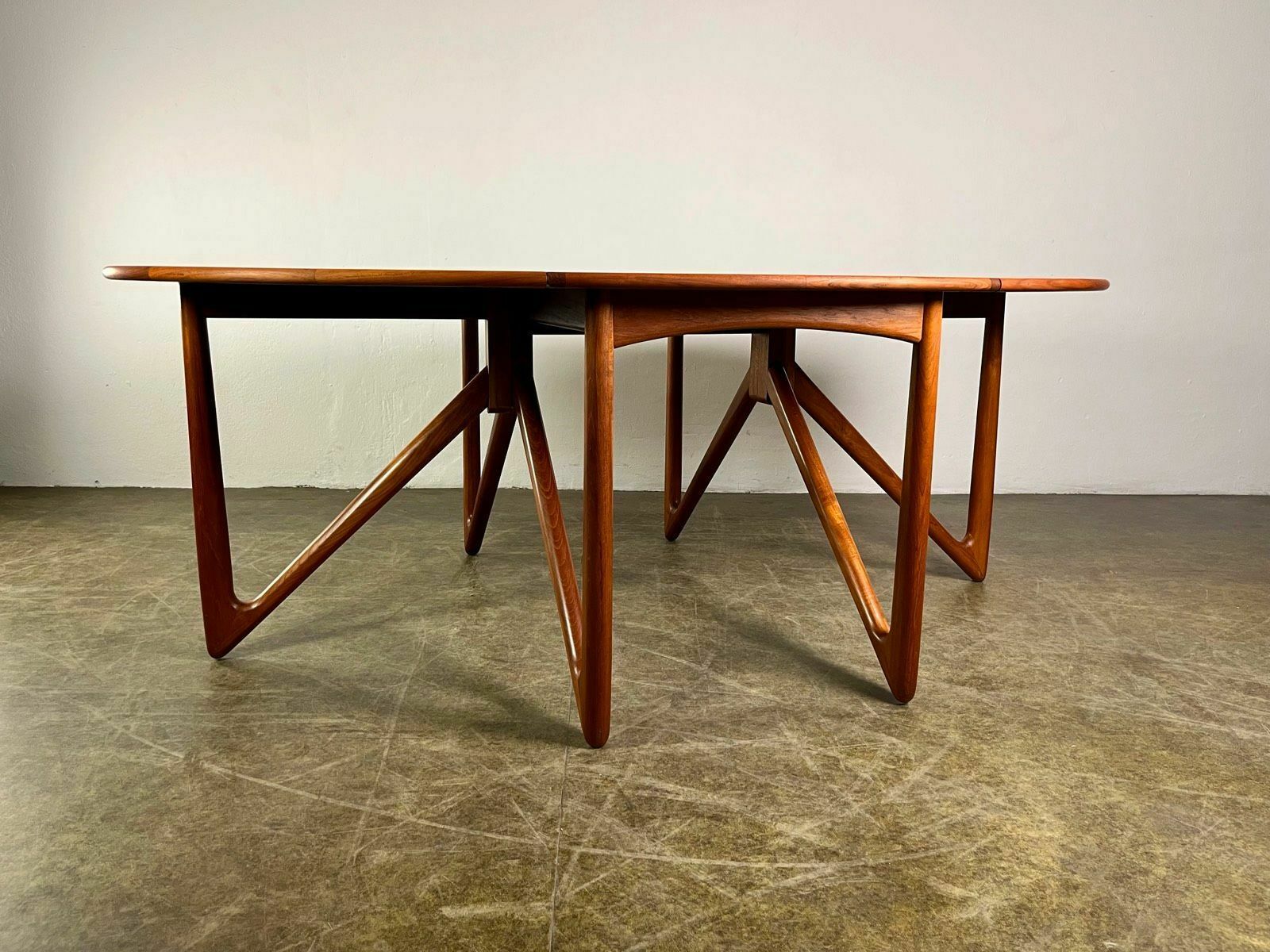Dining Table Kurt østervig Gateleg Teak Mid Century photo buy