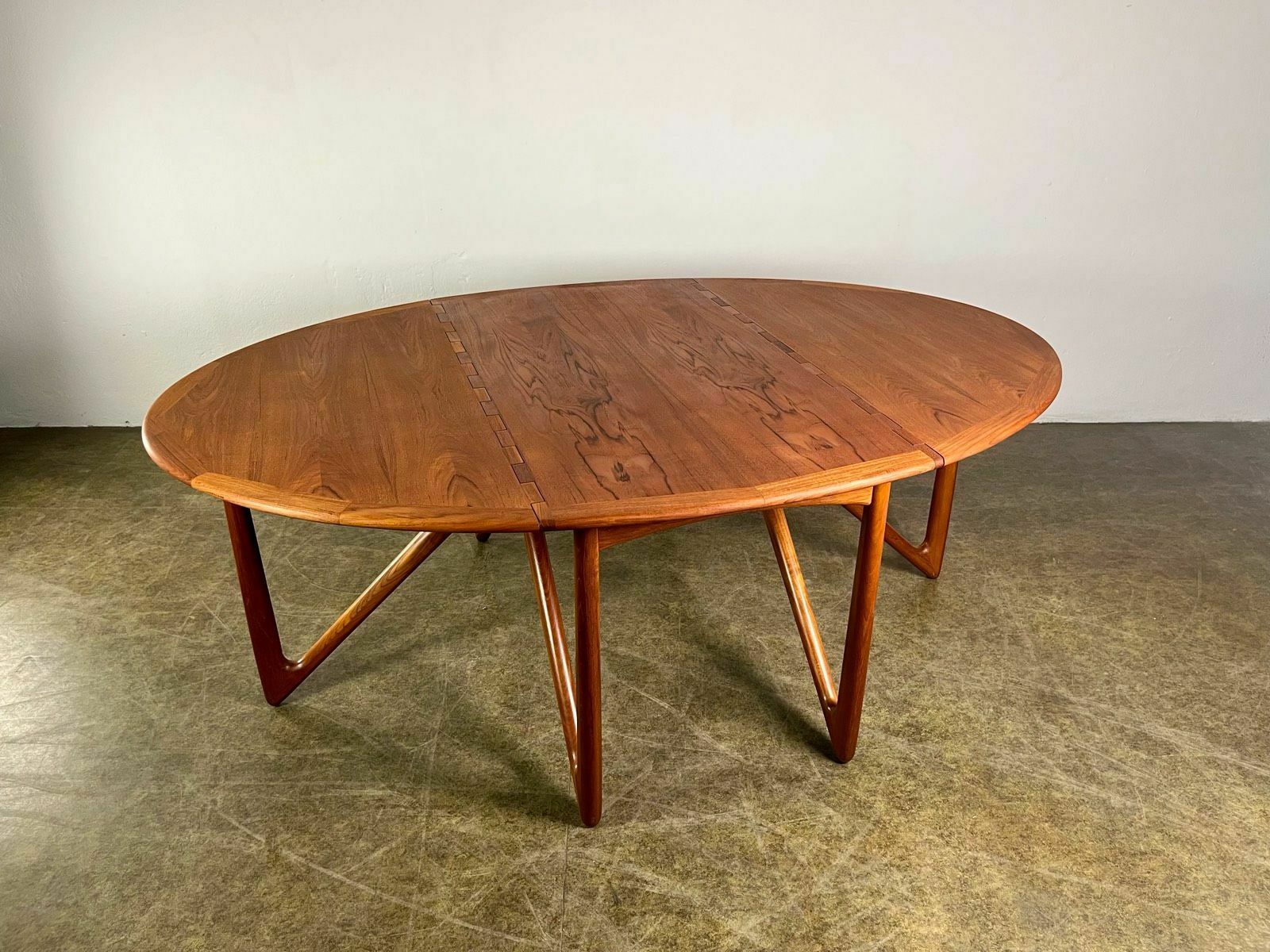 photo furniture Dining Table Kurt østervig Gateleg Teak Mid Century