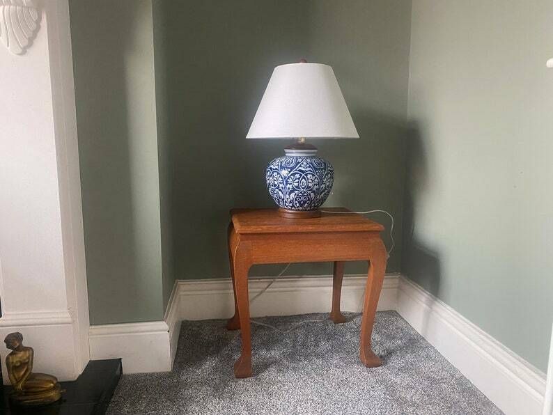 Vintage Solid Wood Teak Mid Century Side Table / Coffee Table / Plant Stand / Pot Stand / Lamp Table photo Furniture