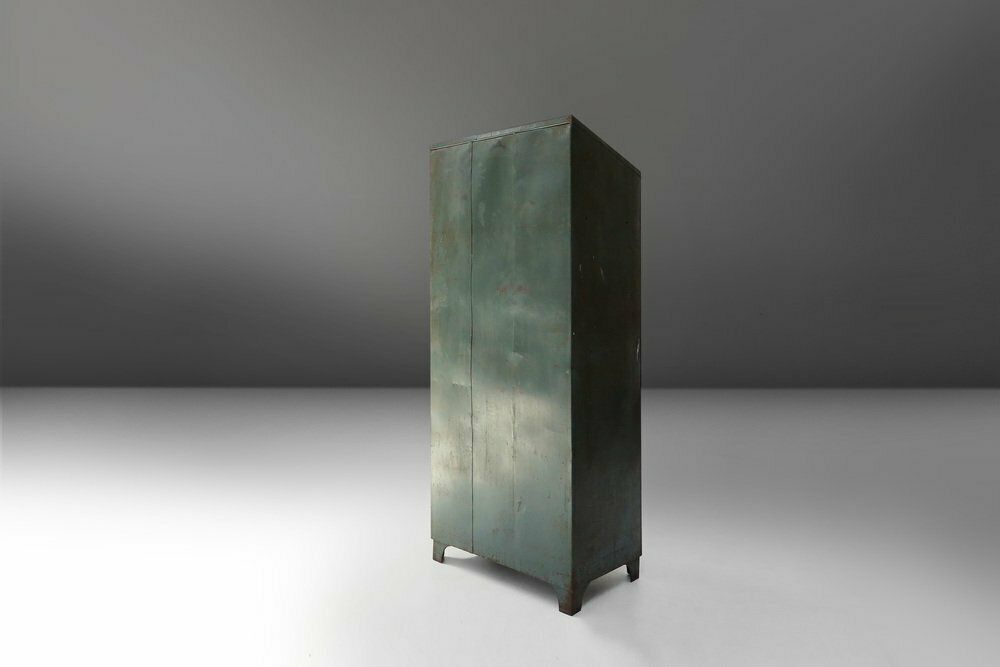 Antique Industrial Storage Locker, 1910 photo Furniture
