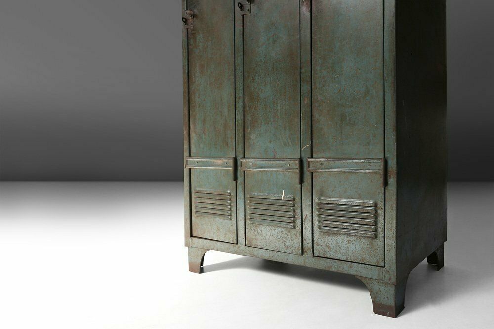 Antique Industrial Storage Locker, 1910 photo 2310.0