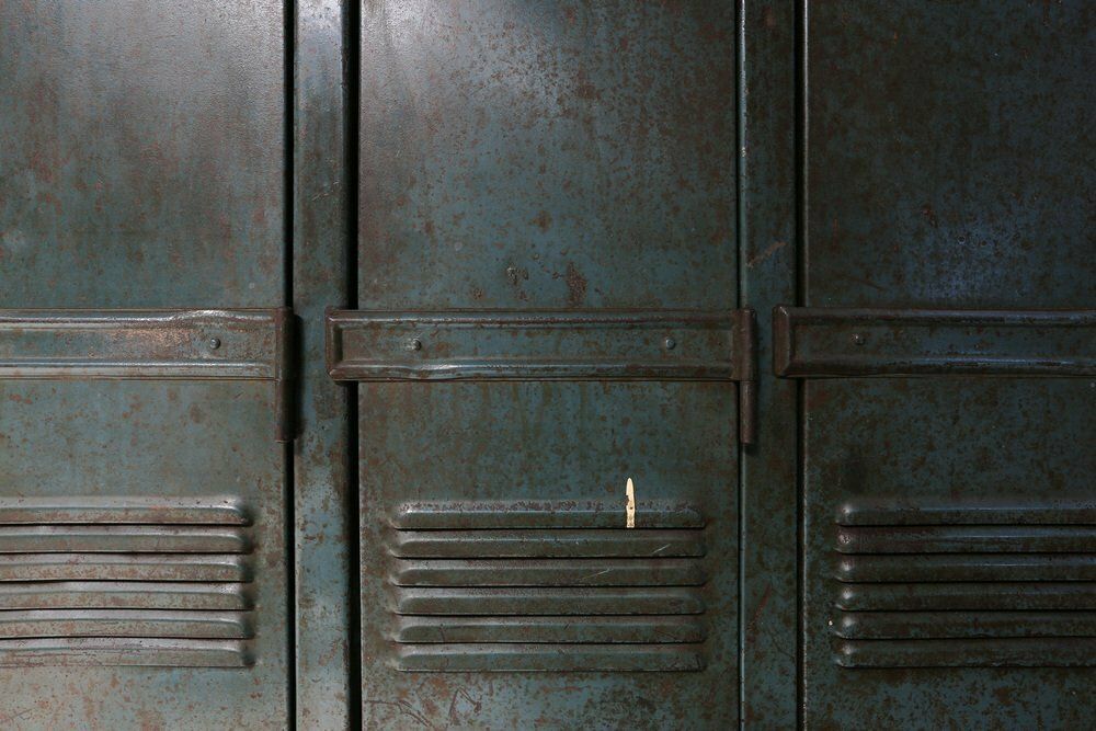 Antique Industrial Storage Locker, 1910 photo buy