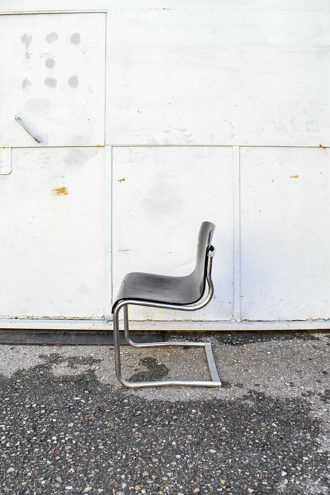 Italiaanse Houten En Metalen Stoelen, Ca. Jaren 1960, Set Van 2 photo vinterior
