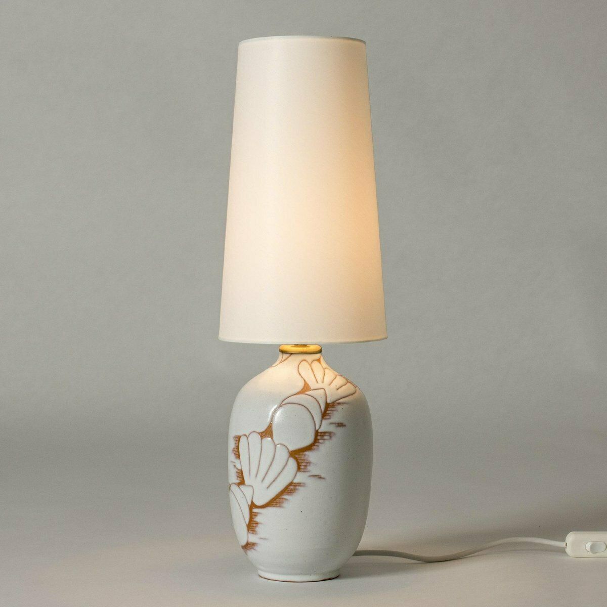 Modernist Stoneware Table Lamp By Anna Lisa Thomson, 1940s photo vinterior