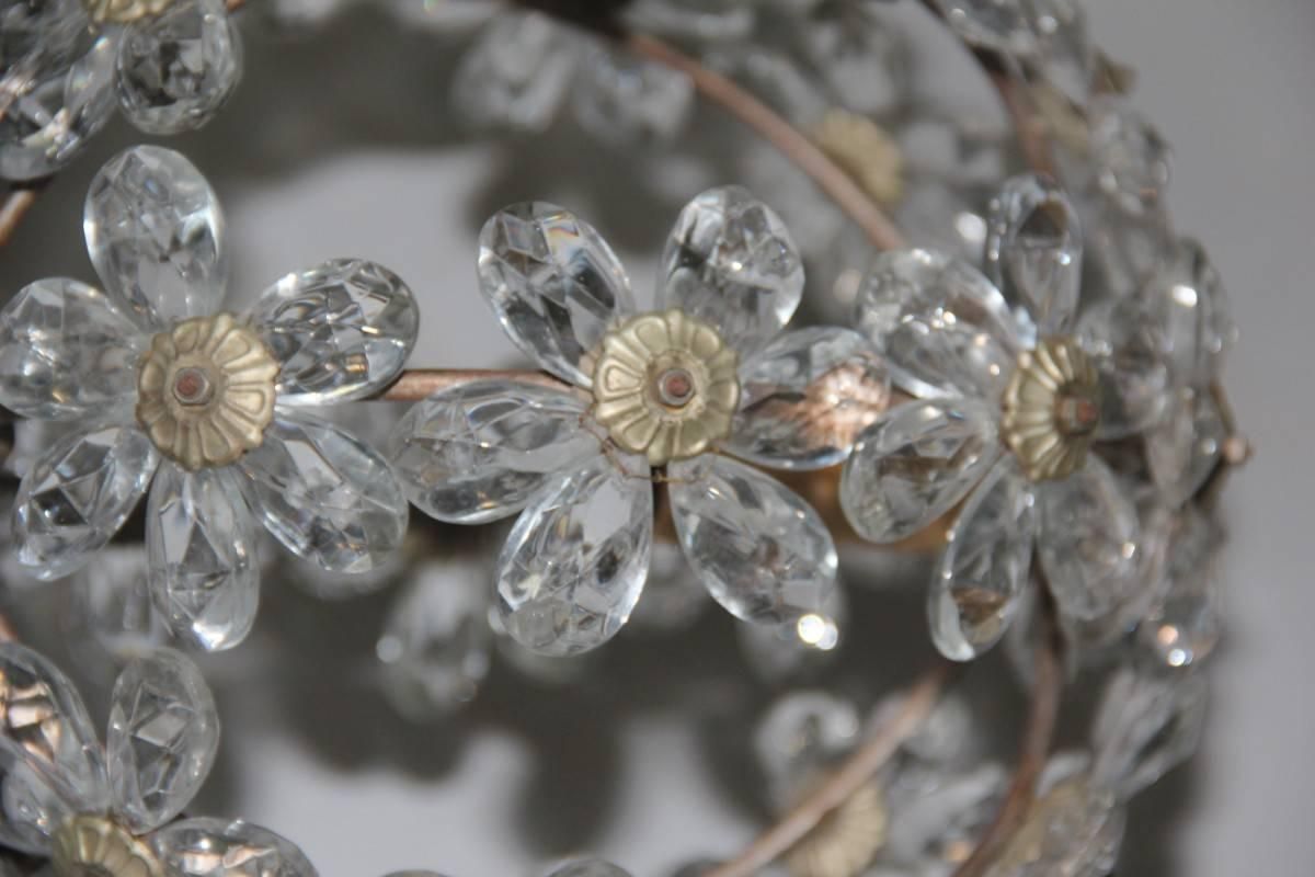 Lighting Chandeliers Steel Glasses, 1970s Italian Design Pop Art Torlasco photo