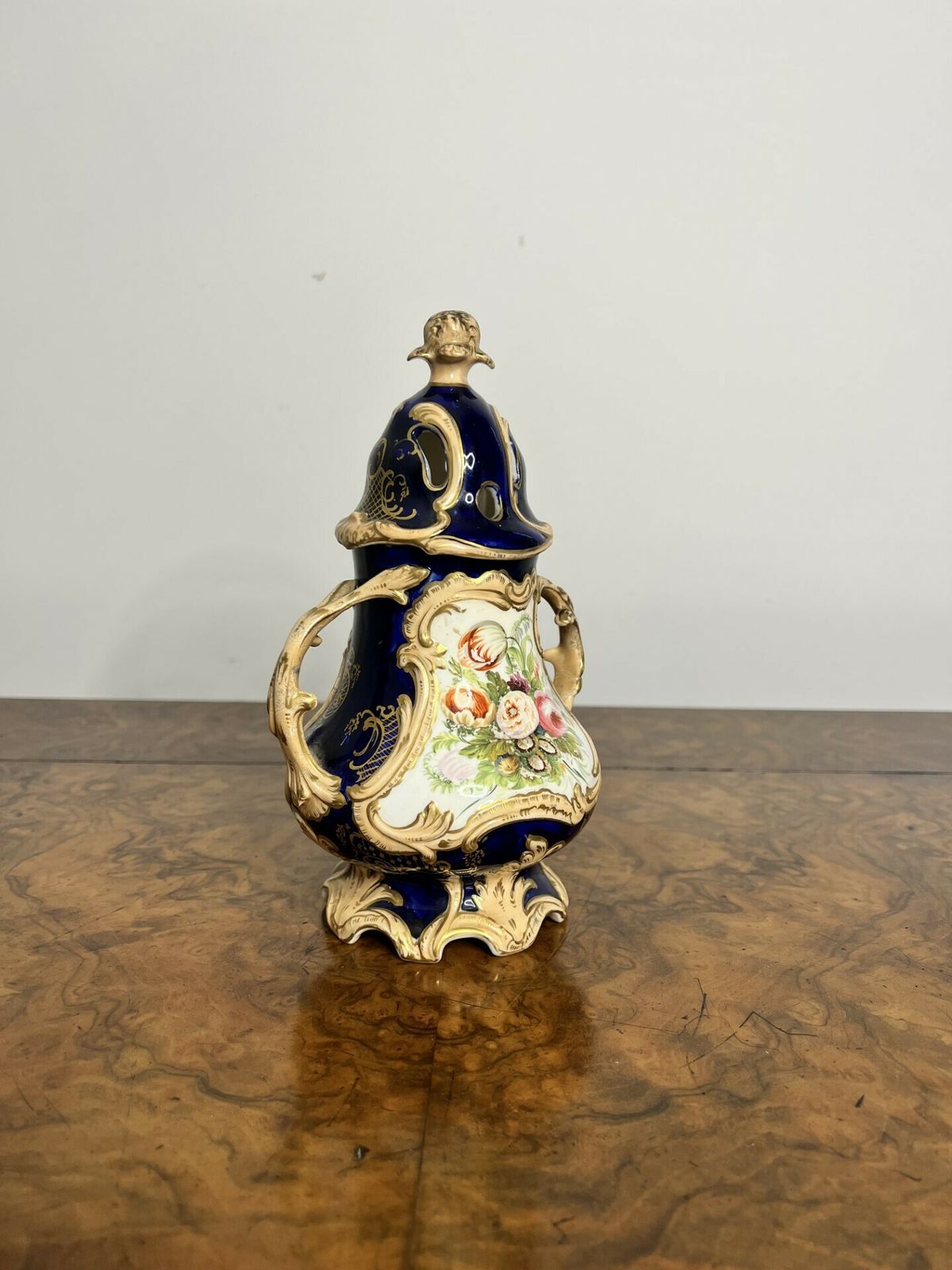 Stunning Quality Antique Samuel Alcock Pot Pourri Vase And Cover photo Home Decor
