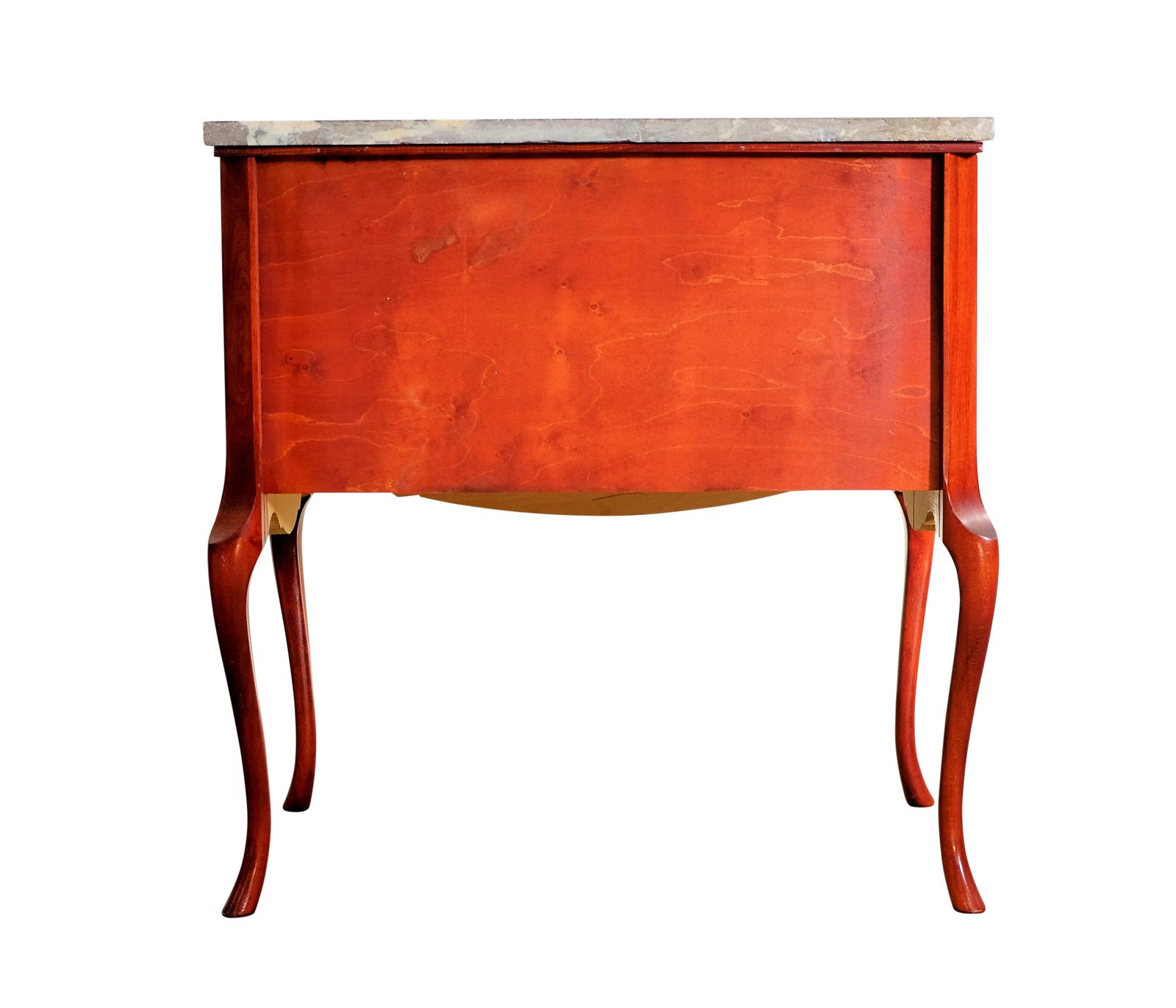 Louis XV Style Chest With Gold Birds Design And Marble Top photo Furniture