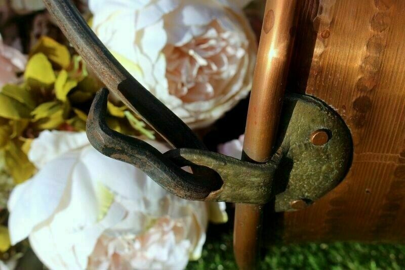 Antique Quality French Hammered Copper Pot/Planter/Jam 18th C 30 X 13 Cm photo buy