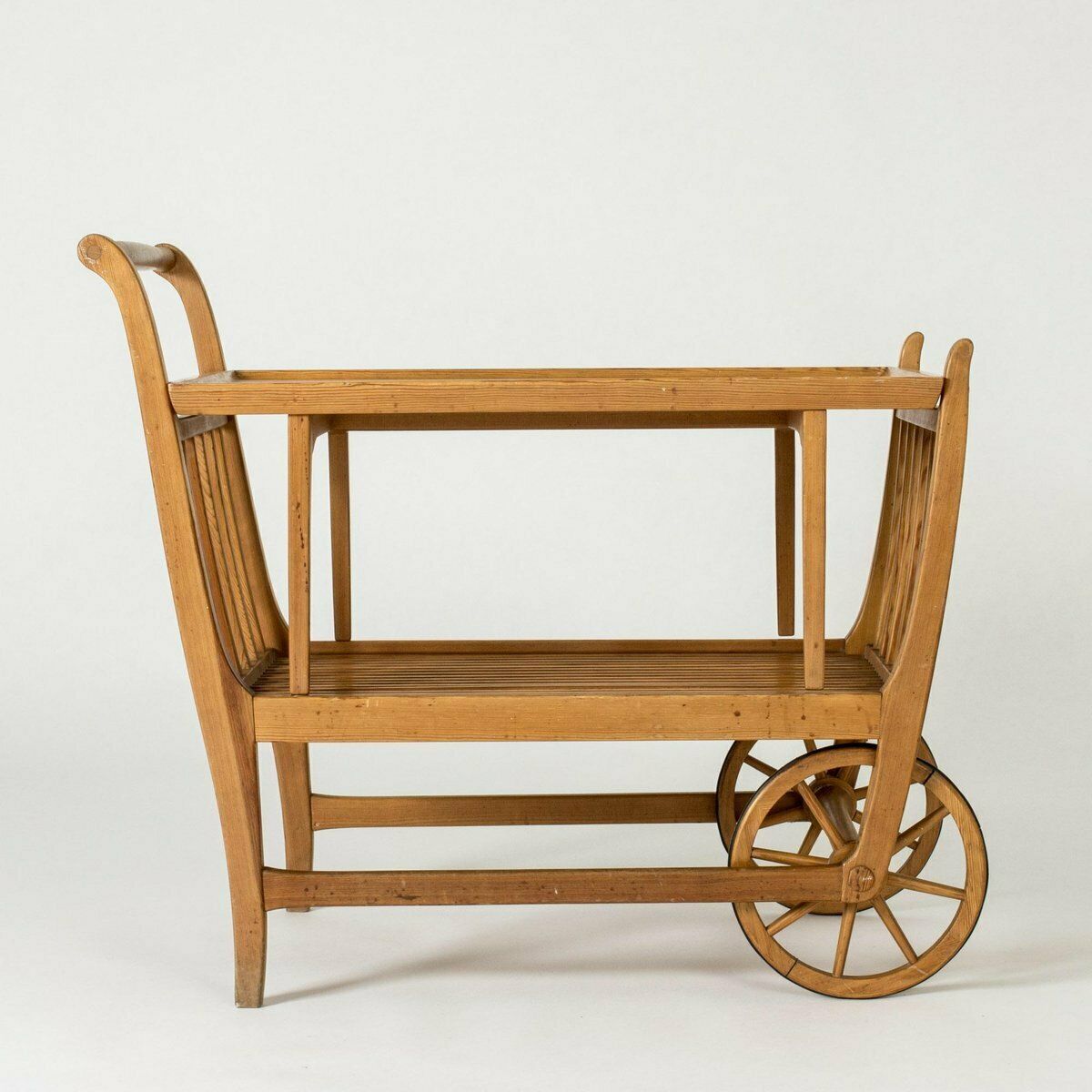 Kalas Skrindan Serving Cart By Carl Malmsten, 1940s photo furniture