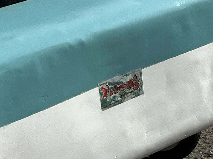 Tri Ang Zephyr Consul Pedal Car, Circa 1951 photo vinterior
