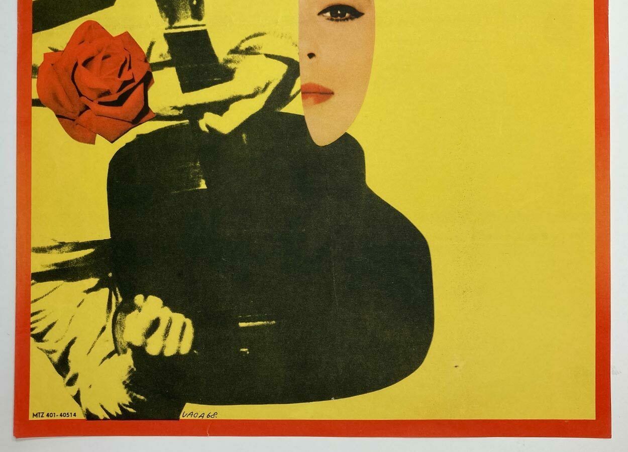 Movie Poster, Between A Quarter And Half, Karel Vaca, 1968 photo 85.0