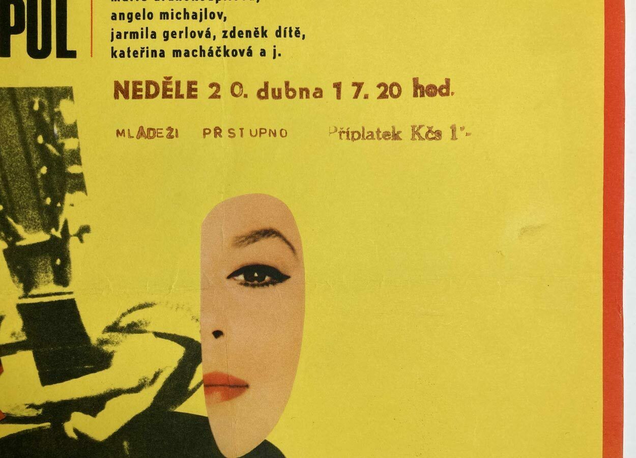 photo for sale Movie Poster, Between A Quarter And Half, Karel Vaca, 1968