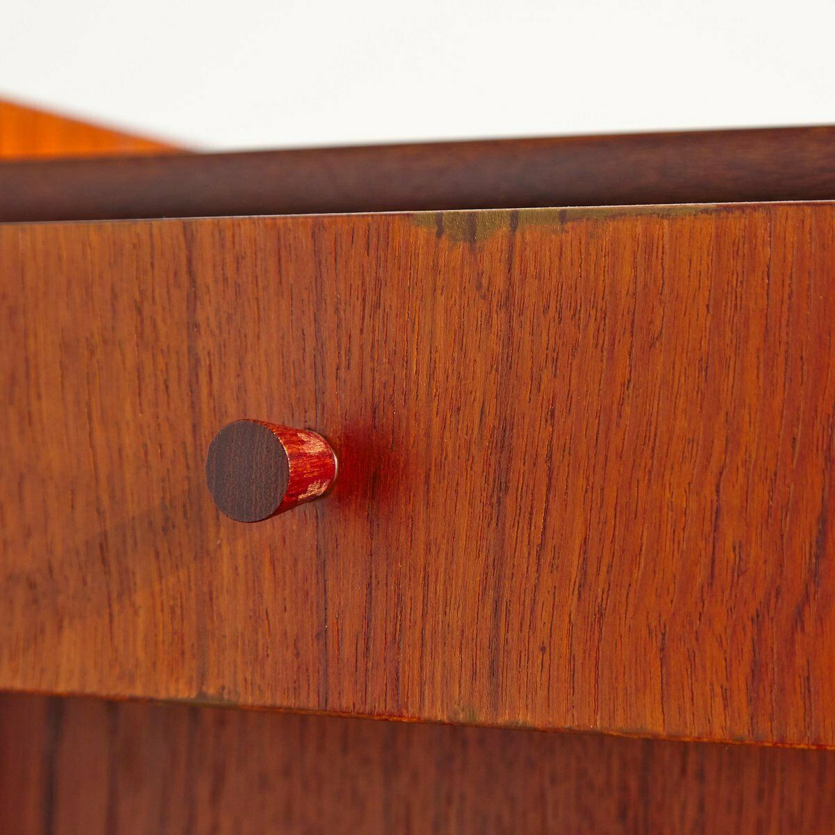 photo vinterior Vintage Teak Bureau Desk, 1960s