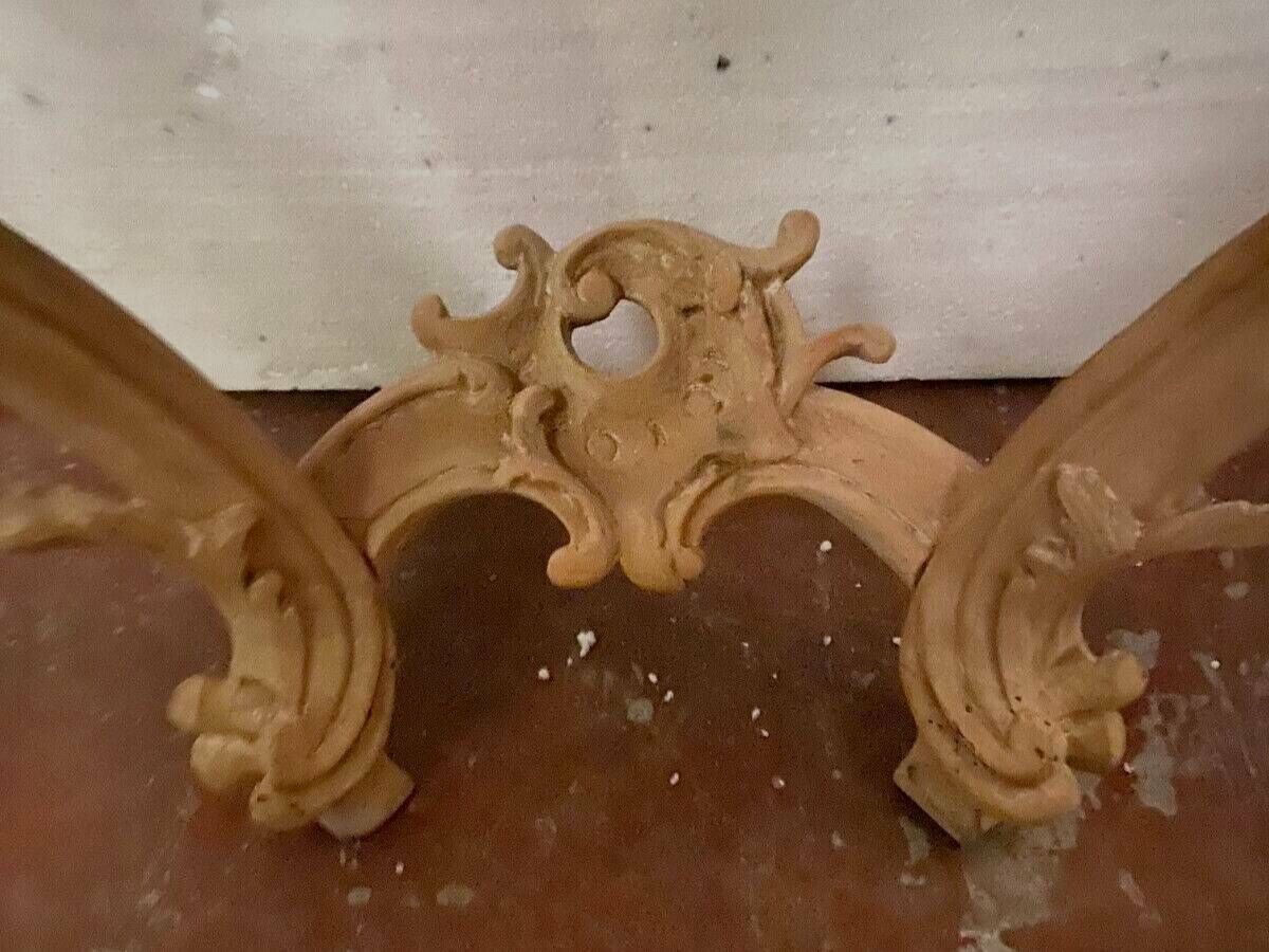 Louis XV Style Console In Natural Wood 19th Century photo buy