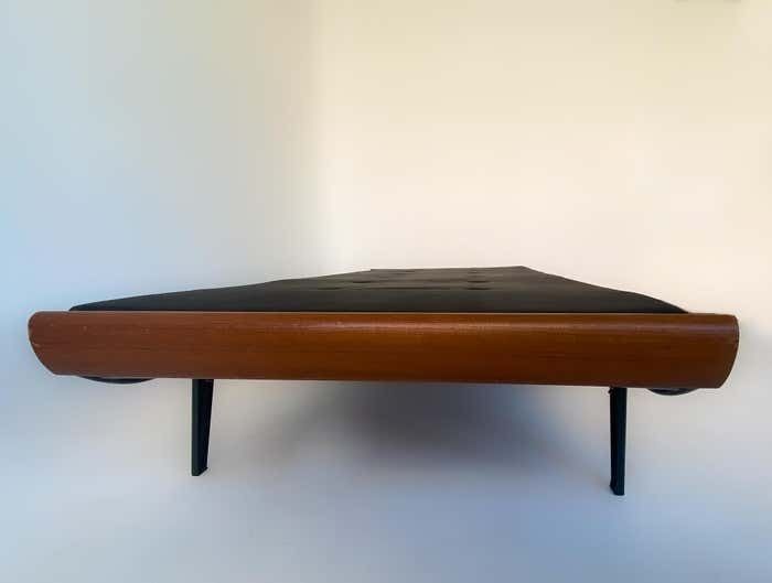 Furniture Mid Century Modern Black Cleopatra Daybed By Dick Cordemeijer For Auping photo