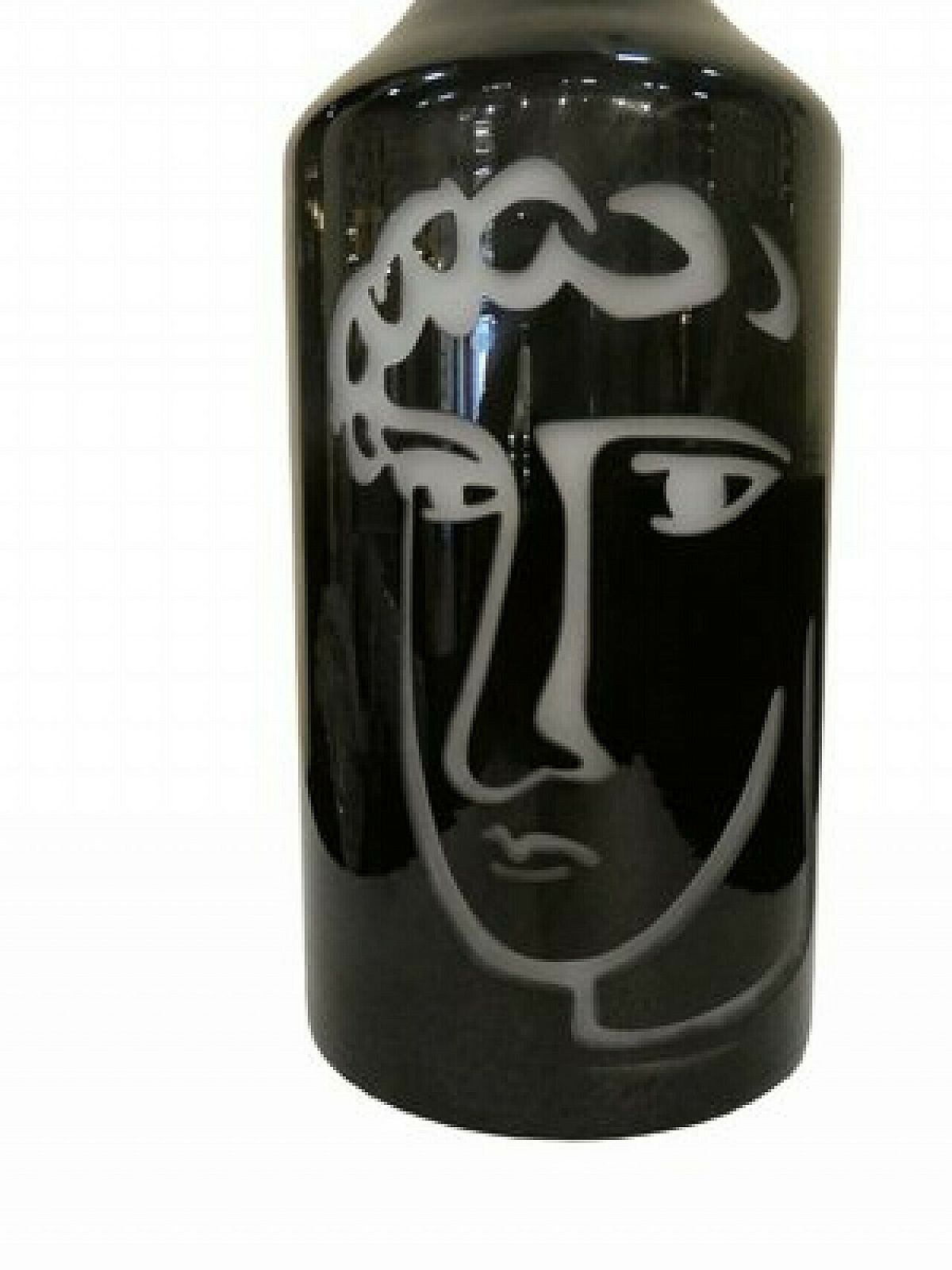 Faccette Vase In Murano Glass By Sandro Chia, 2008 photo for sale