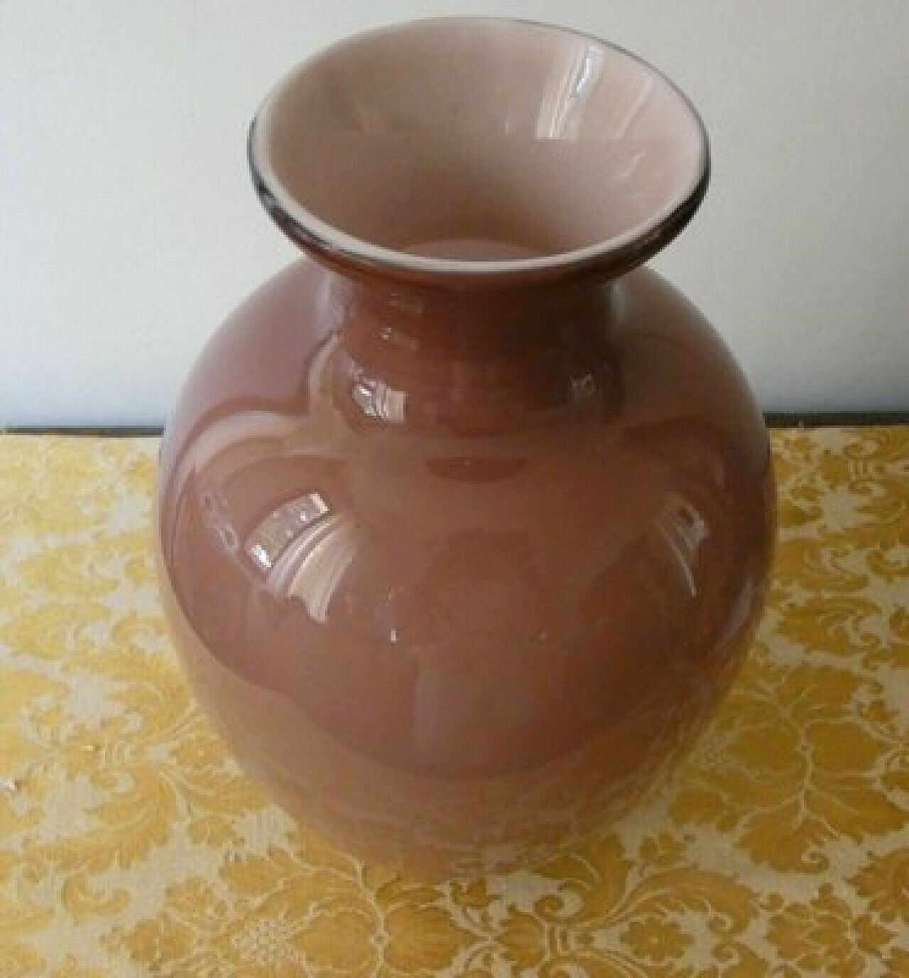 Murano Glass Vase By Flavio Poli, 1930s photo for sale