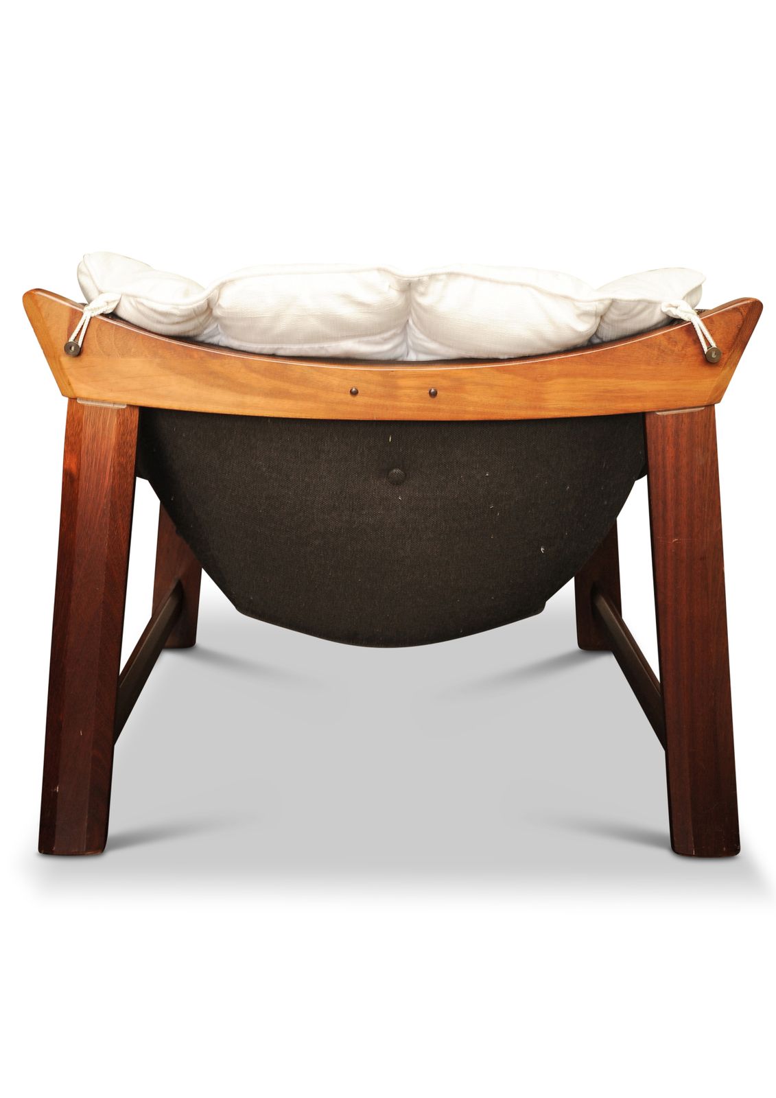 Mid Century Modern Ekornes Prototype Teak Lounge Chair Without Headrest Made In Norway 1970's Ol photo Furniture