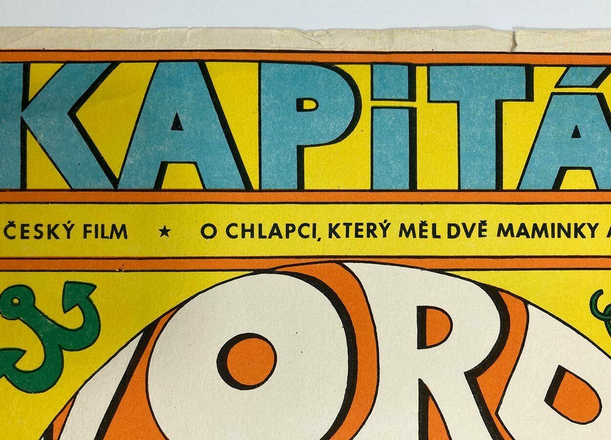 Movie Poster, Captain Korda, Olga Stárková, 1970 photo for sale