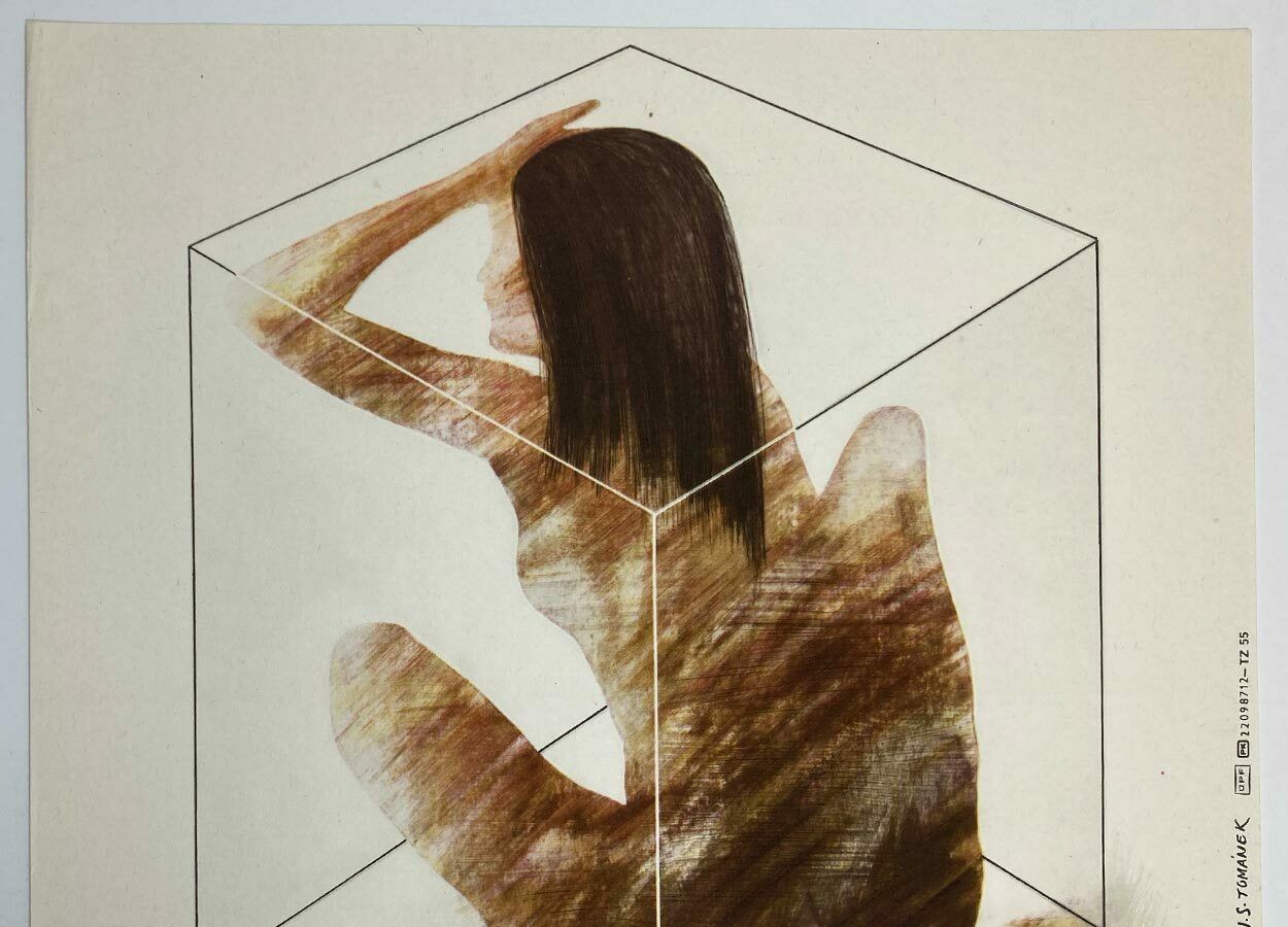 Movie Poster, Tender Spots, Jan Tománek, 1987 photo furniture