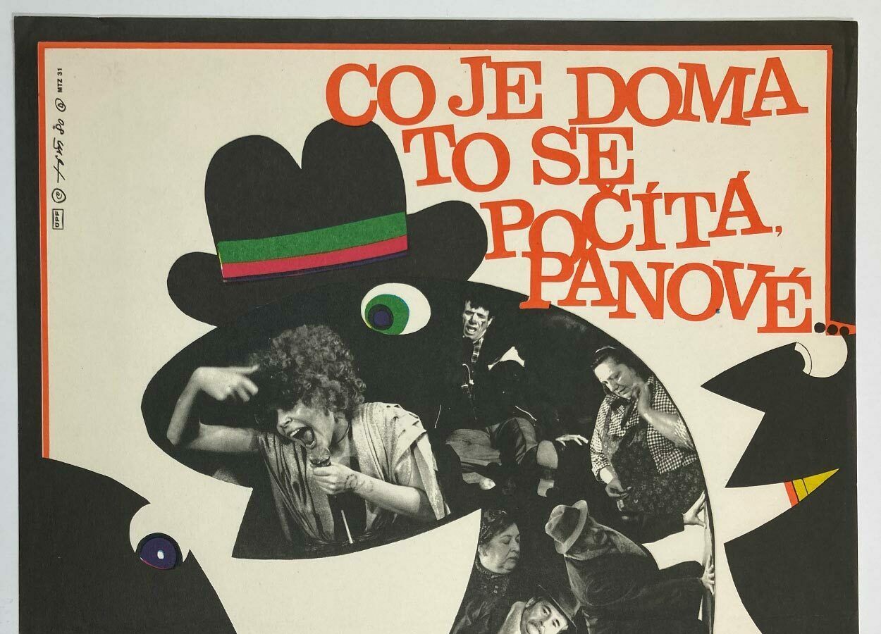 Movie Poster, What I Have I Hold, Gentlemen!, Jaroslav Fišer, 1980 photo for sale